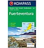 Kompass Karte N.240: Fuerteventura - 1:50.000, 1:50.000