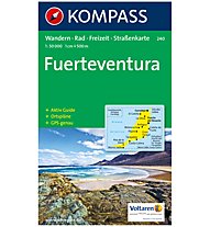 Kompass Karte N.240: Fuerteventura - 1:50.000, 1:50.000