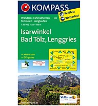 Kompass Karte N.182: Isarwinkel, Bad Tölz, Lenggries 1:50.000, 1:50.000