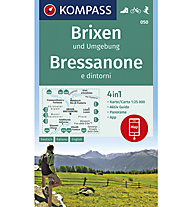 Kompass Karte Nr. 050 Brixen und Umgebung, 1:25.000.