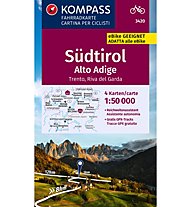 Kompass Carta N.3420 Südtirol Alto Adige - 1:50.000, 1:50.000