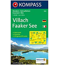 Kompass Karte N.062: Villach, Faaker See 1:25.000, 1:25.000