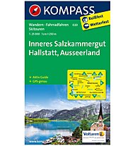 Kompass Karte Nr. 020 Inneres Salzkammergut, Hallstatt, Ausseerland 1:25.000, 1: 25.000