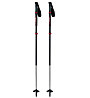 Komperdell Carbon Expedition Tour 4 Compact - bastoncini scialpinismo - donna, Black/Red