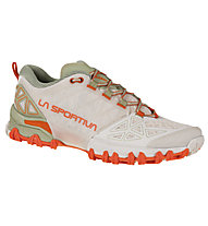 La Sportiva Bushido II - scarpa trail running - donna, White/Green/Orange
