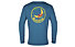 La Sportiva Climbing On The Moon M - Sweatshirt - Herren, Light Blue
