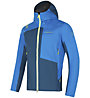 La Sportiva Crizzle Evo Shell M - giacca hardshell - uomo, Blue/Light Blue
