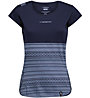La Sportiva Lidra - T-shirt arrampicata - donna, Dark Blue/Light Blue