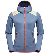 La Sportiva Lucendro Thermal Hoody W - , Blue/Light Green/Red