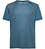 La Sportiva Pacer - Trailrunning-T-Shirt - Herren, Blue/Red