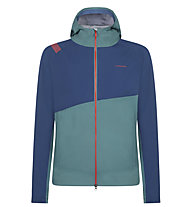 La Sportiva Zagros GTX - giacca in GORE-TEX - uomo, Blue/Green/Red