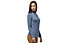 LaMunt Alexandra Long Sleeve Zip - Sweatshirts - Damen, Light Blue