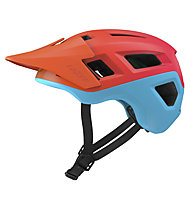 Lazer Coyote KinetiCore - casco MTB, Red/Orange/Blue