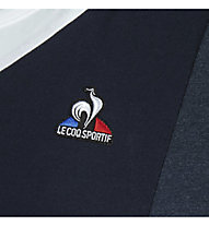 Le Coq Sportif Saison 1 Ss - T-shirt Fitness - Herren, Blue/White