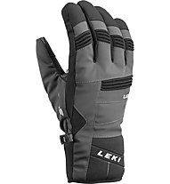 Leki Progressive 6 S - guanti da sci - uomo, Grey/Black