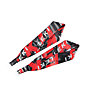 Leki Shark Skin Strap - lacciolo per bastoncini, Red/Black