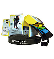 Letsbands Powerband Set Pro - elastici fitness, Yellow