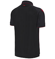 Macron Albania 2024 Third JR - maglia calcio - bambino, Black/Red