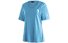 Maier Sports Irmi - Damen-T-Shirt, Light Blue/White