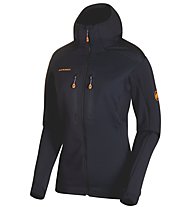 Mammut Eiswand Advanced Hooded - giacca in pile - donna, Black