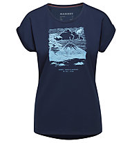 Mammut Mountain T-Shirt Fujiyama W – T-shirt - Damen, Blue