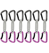 Mammut Workhorse Keylock 12 cm 6-Pack - set rinvii, Pink/Dark Grey