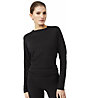 Mandala Back Bow W - Langarmshirt - Damen, Black