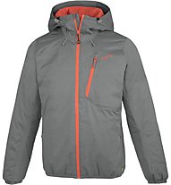 Meru Allanton Melange - giacca con cappuccio - uomo, Grey/Orange