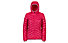 Meru Ashburton Print - giacca in piuma con cappuccio - donna, Red