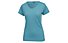 Meru Bari Ladies T-Shirt - Wandershirt Damen, Blue