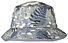 Meru Bucket Hat Allover - cappellino , Blue/White