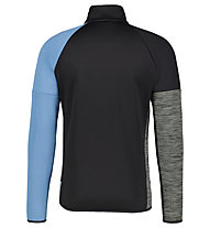 Meru Busselton Mock Neck Fz M - Fleecepullover - Herren, Light Blue/Grey/Black