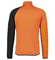 Meru Busselton Mock Neck Fz M - Fleecepullover - Herren, Orange/Black