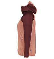 Meru Bussleton W's Fleece Hoody - Fleecejacke - Damen, Dark Pink/Bordeaux