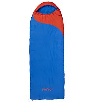 Meru Isar 6 Comfort - sacco a pelo sintetico, Blue/Orange