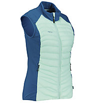 Meru Kasilof Hybrid Vest W - gilet ibrido - donna, Light Blue/Blue