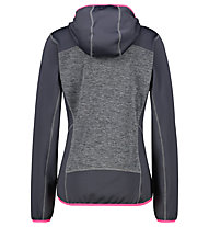 Meru Lyngdal - felpa in pile - donna, Grey