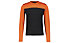 Meru Newhalen M L/S - maglia manica lunga - uomo, Orange/Black