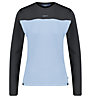 Meru Newhalen W L/S - maglia manica lunga - donna, Light Blue/Black