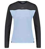 Meru Newhalen W L/S - Langarmshirt - Damen, Light Blue/Black