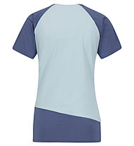 Meru Paihia SS W - T-shirt - donna, Light Blue/Blue