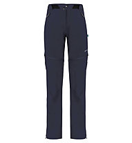 Meru Roturua T Zip - pantaloni zip-off - donna, Dark Blue