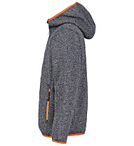 Meru Taunton Jr - felpa in pile - ragazzo, Grey/Orange