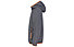 Meru Taunton Jr - felpa in pile - ragazzo, Grey/Orange