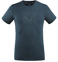 Millet Density Wool TS - T-Shirt - Herren, Blue