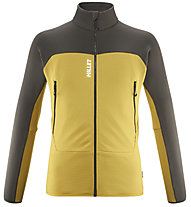 Millet Fusion Grid M - Fleecejacke - Herren, Yellow/Dark Green