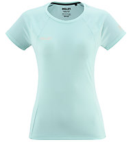 Millet Fusion Ts Ss W - T-shirt - donna, Light Blue