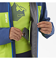 Millet Kamet Light GTX - giacca in GORE-TEX - uomo, Light Green/Blue
