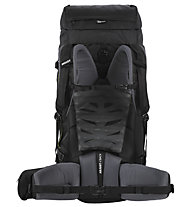 Millet Ubic 60 +10 – zaino trekking, Black/Light Green