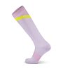 Mons Royale Ultra Cushion Merino Snow - calzini lunghi, Pink/Yellow
